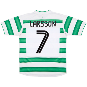 2003-04 Celtic Home Shirt Larsson #7 - 5/10 - (M)
