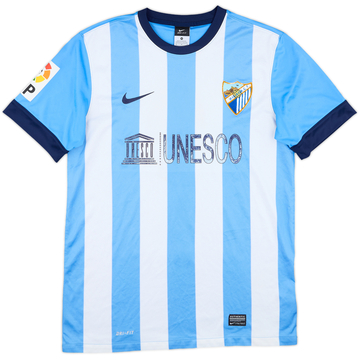 2013-14 Malaga Home Shirt - 5/10 - (M)