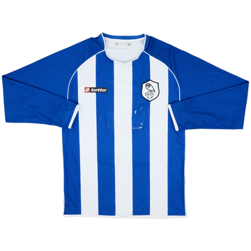 2007-09 Sheffield Wednesday Home L/S Shirt - 4/10 - (M)