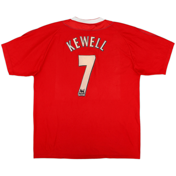 2002-04 Liverpool Home Shirt Kewell #7 - 5/10 - (L)