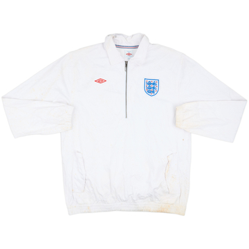 2010-11 England Umbro 1/2 Zip Drill Top - 4/10 - (XL)