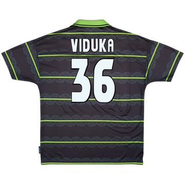 1998-99 Celtic Away Shirt Viduka #36 - 8/10 - (XL)