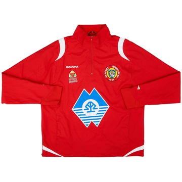 2015-16 Bergsoy Idrettslag Diadora 1/4 Zip Drill Top - 9/10 - (L)