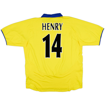 2003-05 Arsenal Away Shirt Henry #14 - 6/10 - (XL)
