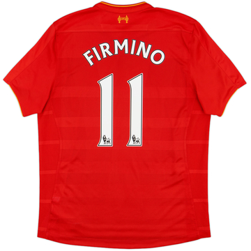 2016-17 Liverpool Home Shirt Firmino #11 - 5/10 - (L)