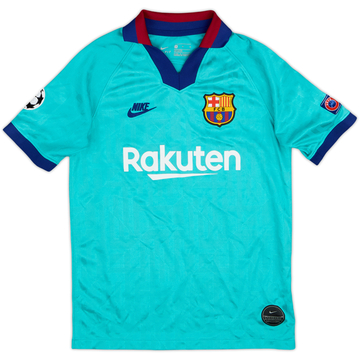 2019-20 Barcelona Third CL Shirt - 8/10 - (M.Boys)