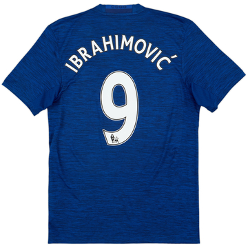 2016-17 Manchester United Away Shirt Ibrahimovic #9 - 8/10 - (S)