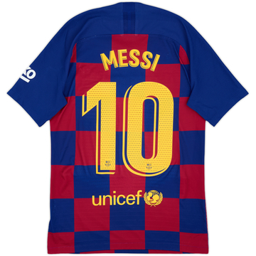 2019-20 Barcelona Authentic Home Shirt Messi #10 - 8/10 - (S)