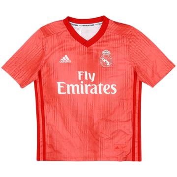 2018-19 Real Madrid Third Shirt - 7/10 - (S.Boys)