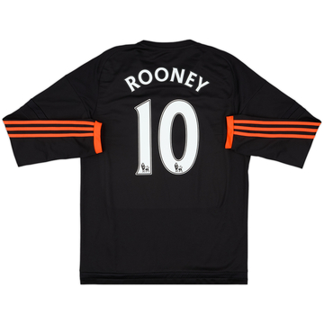 2015-16 Manchester United Third L/S Shirt Rooney #10 - 10/10 - (L)