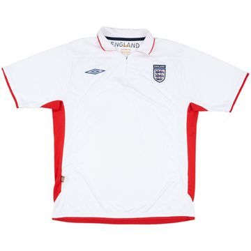 2005-06 England Umbro Polo Shirt - 5/10 - (L)