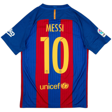 2016-17 Barcelona Home Shirt Messi #10 - 8/10 - (S)