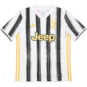 2020-21 Juventus Home Shirt - 9/10 - (M.Boys)