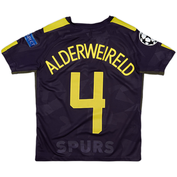 2017-18 Tottenham Third Shirt Alderwiereld #4 - 9/10 - (M.Boys)