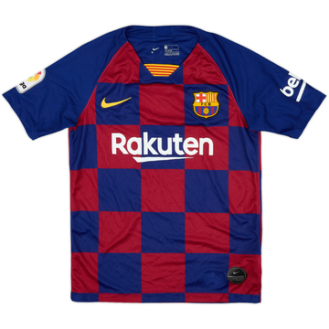 2019-20 Barcelona Home Shirt - 9/10 - (S.Boys)