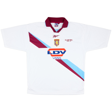 1999-00 Aston Villa 'FA Cup Final' Away Shirt - 9/10 - (L)
