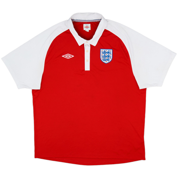 2010-11 England Umbro Polo Shirt - 7/10 - (XXL)
