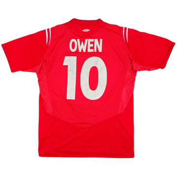 2004-06 England Away Shirt Owen #10 - 5/10 - (M)