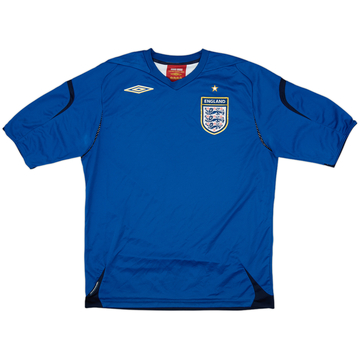 2006-08 England GK S/S Shirt - 9/10 - (L)