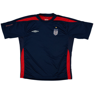 2004-05 England Umbro Training Shirt - 9/10 - (XL)