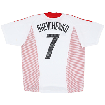 2002-03 AC Milan Away Shirt Shevchenko #7 - 9/10 - (XL)