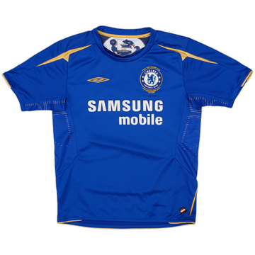 2005-06 Chelsea Centenary Home Shirt - 8/10 - (M.Boys)