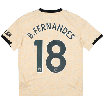 2019-20 Manchester United Away Shirt B.Fernandes #18 - 10/10 - (L.Boys)