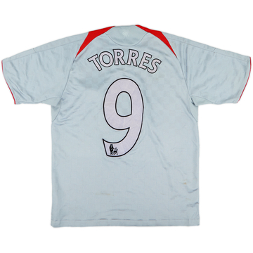 2008-09 Liverpool Away Shirt Torres #9 - 6/10 - (XL.Boys)
