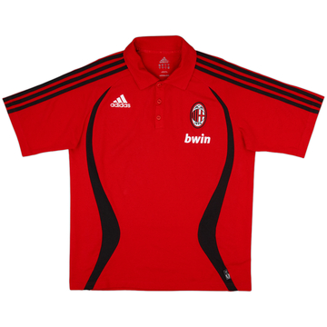 2006-07 AC Milan adidas Polo Shirt - 10/10 - (M/L)