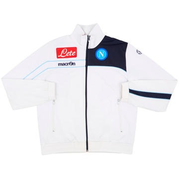 2011-12 Napoli Macron Track Jacket - 7/10 - (L)