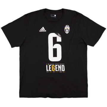 2017-18 Juventus adidas Graphic Tee - 10/10 - (L)