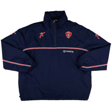 2003-04 Perugia Galex Hooded 1/4 Zip Sweat Top - 10/10 - (XL)