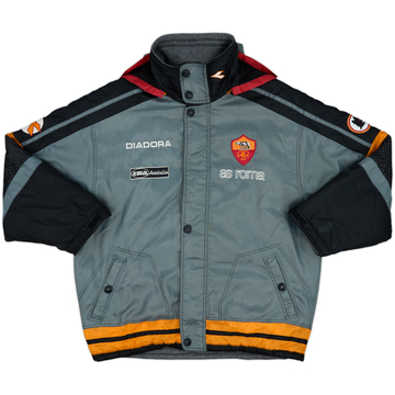 1998-99 Roma Diadora Padded Bench Coat - 5/10 - (S)