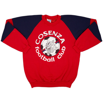 1990-91 Cosenza Le Felpe Dei Grandi Club Sweat Top - 8/10 - (L)