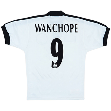 1997-98 Derby County Home Shirt Wanchope #9 - 9/10 - (S)