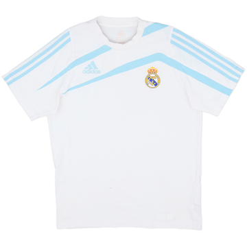 2009-10 Real Madrid adidas Cotton Tee - 6/10 - (S)
