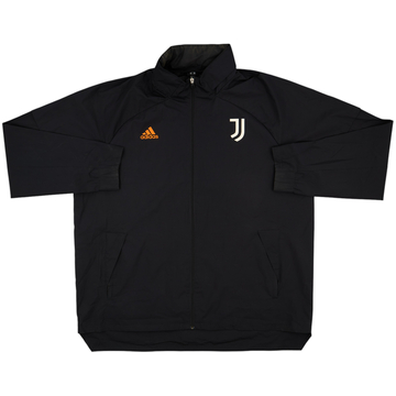 2021-22 Juventus adidas Hooded Rain Jacket - 8/10 - (XXL)