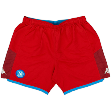 2019-20 Napoli GK Home Shorts - 9/10 - (XL)