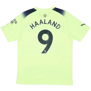 2022-23 Manchester City Third Shirt Haaland #9 - 10/10 - (L)