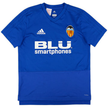 2017-18 Valencia adidas Training Shirt - 8/10 - (L.Boys)