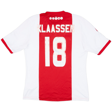 2013-14 Ajax Home Shirt Klaassen #18 - 5/10 - (L)