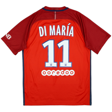 2016-17 Paris Saint-Germain Away Shirt Di Maria #11 - 10/10 - (M)