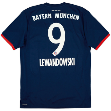 2017-18 Bayern Munich Away Shirt Lewandowski #9 - 7/10 - (M)