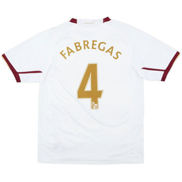 2007-08 Arsenal Away Shirt Fabregas #4 - 8/10 - (S)