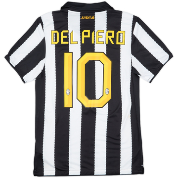 2011-12 Juventus Home Shirt Del Piero #10 - 8/10 - (S)