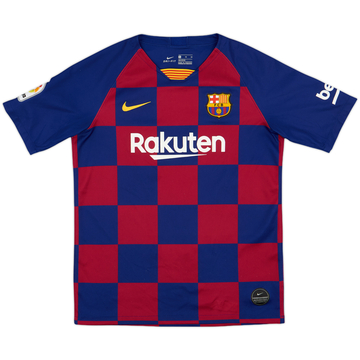 2019-20 Barcelona Home Shirt - 9/10 - (XL.Boys)