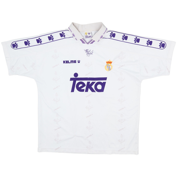 1994-96 Real Madrid Home Shirt #10 - 5/10 - (XL)