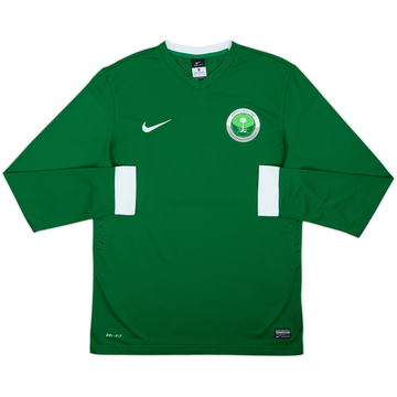 2013-14 Saudi Arabia Away L/S Shirt - 9/10 - (M)
