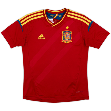 2011-12 Spain Home Shirt - 6/10 - (S.Boys)