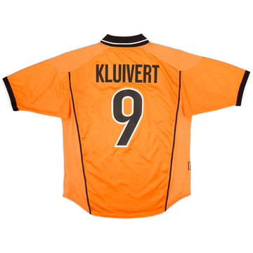 1998-00 Netherlands Home Shirt Kluivert #9 - 6/10 - (M)
